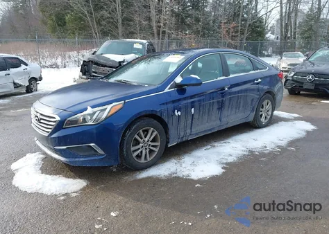 2016 Hyundai Sonata Se from USA, damaged, VIN 5NPE24AF3GH369622